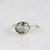 Green Amethyst Ring, 925 Solid Sterling Silver, Women Ring, Amethyst Gemstone Ring, Handmade Ring