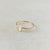 solid 925 sterling silver Rainbow Moonstone ring  Gold Vermeil Ring