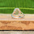 Natural Rose Quartz Ring, Sterling Silver 925, Designer Ring, Rose Quartz Jewelry, Beautiful Ring, Natural Stone, Boho Ring
