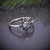 Blue Topaz Solid 925 Sterling Silver Ring Jewelry