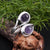 Vintage 2 stone Genuine Amethyst ring in 925 Sterling Silver ,double stone amethist ring ,elegant amethyst ring