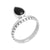 Black Onyx Solid 925 Sterling Silver  Ring Jewelry