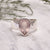 Rose Quartz Solid 925 Sterling Silver Ring Jewelry