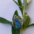 blue Labradorite stone ring, handmade Sterling silver ring, natural blue labradorite ring, natural labradorite ring, pear labradorite gem