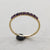 solid 925 sterling silver Amethyst ring  Gold Vermeil Ring
