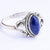 Dainty lapis lazuli ring - marqis shape lapis  ring - Natural Lapis Lazuli Ring -92.5% silver lapis ring - Promise Ring - Lapis Silver Ring