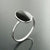 Black Onyx Ring, 925 Sterling Silver, Large Black Onyx Jewellery, Handmade, Boho Ring, Statement Ring, Romantic Ring