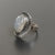 Rainbow Moon stone Ring, silver moonstone ring, gemstone ring, 92.5% sterling silver ring,