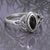 Black Onyx Solid 925 Sterling Silver  Ring Jewelry
