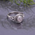 Rose Quartz Solid 925 Sterling Silver Ring Jewelry