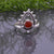 Cornelion Solid 925 Sterling Silver Ring Jewelry
