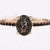 solid- 925 sterling silver Black Rutile ring Rose Gold Vermeil Ring