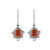 Cornelion Solid 925 Sterling Silver Dangle Earrings Jewelry