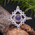 Amythyst Solid 925 Sterling Silver Ring Jewelry