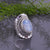 Rainbow Moonstone Solid 925 Sterling Silver Ring Jewelry