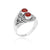 Cornelion Solid 925 Sterling Silver Ring Jewelry