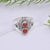 Cornelion Solid 925 Sterling Silver Ring Jewelry