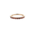 solid 925 sterling silver Garnet ring  Gold Vermeil Ring