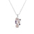 Rose Quartz Amethyst Solid 925 Sterling Silver Pandent Jewelry