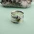 Peridot Solid 925 Sterling Silver  Ring Jewelry