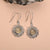 Labradorite Solid 925 Sterling Silver Dangle Earrings Jewelry