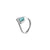 Turquoise solid 925 sterling silver ring jewelry