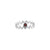 Garnet Solid 925 Sterling Silver Ring Jewelry