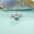 Turquoise solid 925 sterling silver ring jewelry