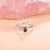 Garnet Solid 925 Sterling Silver Ring Jewelry