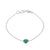 Green Onyx Solid 925 sterling silver Braclet jewelry