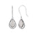 Rainbow Moonstone Solid 925 Sterling Silver Dangle Earrings Jewelry