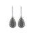 Labradorite Solid 925 Sterling Silver Dangle Earrings Jewelry