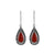 Red Onyx Solid 925 Sterling Silver Dangle Earrings Jewelry