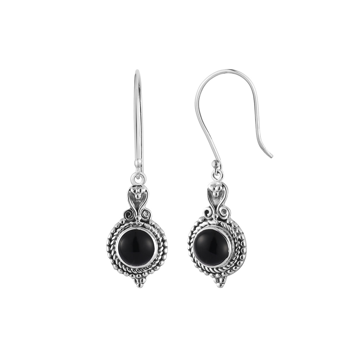 Silver Hoops Earrings in Filigree art by Silver Linings – Silverlinings