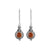 Red Onyx Solid 925 Sterling Silver Dangle Earrings Jewelry