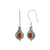 Red Onyx Solid 925 Sterling Silver Dangle Earrings Jewelry