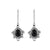 Black Onyx Solid 925 Sterling Silver Dangle Earrings Jewelry