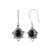 Black Onyx Solid 925 Sterling Silver Dangle Earrings Jewelry