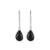 Black Onyx Solid 925 Sterling Silver Dangle Earrings Jewelry