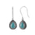 Tourquise Solid 925 Sterling Silver Dangle Earrings Jewelry