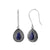 Amethyst Solid 925 Sterling Silver Dangle Earrings Jewelry