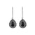 Black Onyx Solid 925 Sterling Silver Dangle Earrings Jewelry