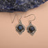 Labradorite Solid 925 Sterling Silver Dangle Earrings Jewelry