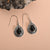 Black Onyx Solid 925 Sterling Silver Dangle Earrings Jewelry