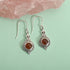 Red Onyx Solid 925 Sterling Silver Dangle Earrings Jewelry