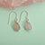 Rose Quartz Solid 925 Sterling Silver Dangle Earrings Jewelry