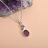 Amethyst Solid 925 Sterling Silver Pandent Jewelry