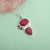 Ruby Garnet Solid 925 Sterling Silver Pandent