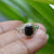 Black Onyx Ring | Black Onyx Ring Men | 7x9 mm Oval Onyx Ring | Oxidized Ring | 925 Silver Rings | Black Onyx Ring for Women | Gemstone Ring