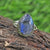 Labradorite Ring, 925 Sterling Silver Ring, Labradorite Statement Ring, Labradorite Boho Ring